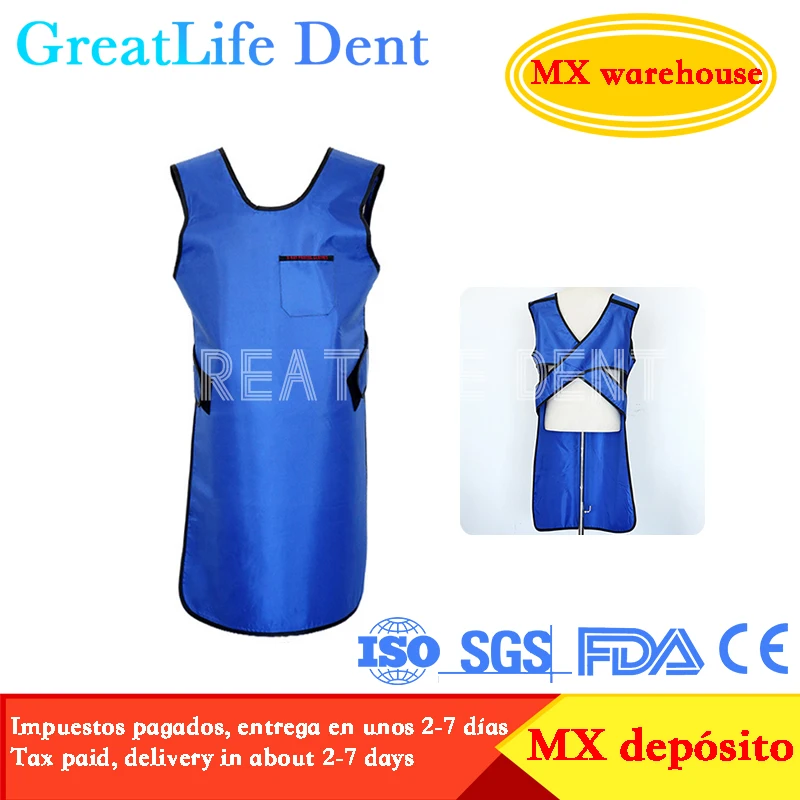 GreatLife Dent 0,35 mmpb защита от излучения от рентгеновского излучения свинцовая Одежда Защитная свинцовая одежда рентгенозащитная одежда
GreatLife Dent 0,35 mmpb защита от излучения от рентгеновского излучения свинцовая Одежда Защитная свинцовая одежда рентгенозащитная одежда