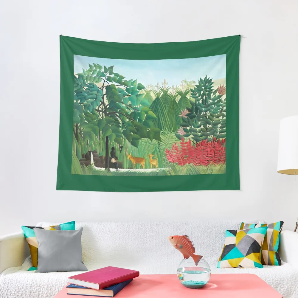 Henri Rousseau - The Waterfall - Oil Painting 1910 Tapestry For Bedroom Home Decoration Accessories Bedrooms Decor Tapestry
Henri Rousseau - The Waterfall - Oil Painting 1910 Tapestry For Bedroom Home Decoration Accessories Bedrooms Decor Tapestry
