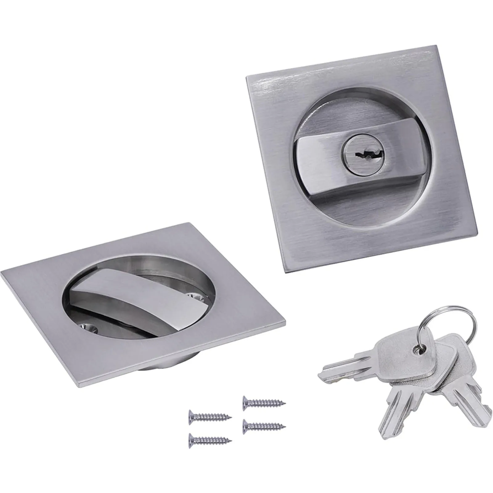 Zinc Alloy Pocket Door Lock Painted Surface Withstands Damp Environments Resistant to Corrosive Liquids Long Lasting
Zinc Alloy Pocket Door Lock Painted Surface Withstands Damp Environments Resistant to Corrosive Liquids Long Lasting