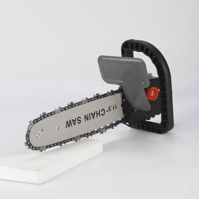 1pc Angle grinder replaced by electric chain saw Household logging Electric pruning saw Woodworking single hand electric saw
1pc Angle grinder replaced by electric chain saw Household logging Electric pruning saw Woodworking single hand electric saw