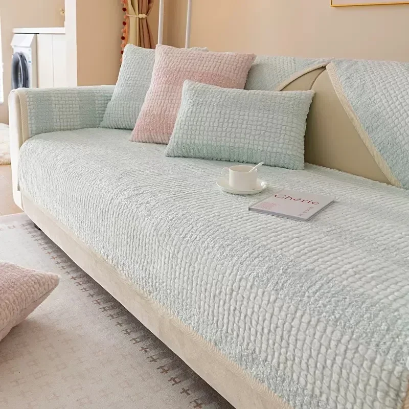 Non-Slip Plush Warm Sofa Cushion Thick Non-slip Sofa Cover L-shaped Universal Couch Towel for Living Room Furniture Protector
Non-Slip Plush Warm Sofa Cushion Thick Non-slip Sofa Cover L-shaped Universal Couch Towel for Living Room Furniture Protector