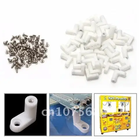 40 Pieces/Set L Type PCB Mounting Feet with Screw for Arcade JAMMA MAME Game Board Drop Shipping
40 Pieces/Set L Type PCB Mounting Feet with Screw for Arcade JAMMA MAME Game Board Drop Shipping