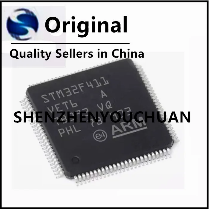 

STM32F411VET6 32F411VET6 LQFP-100(14x14) Microcontroller Units (MCUs/MPUs/SOCs) ROHS IC Chipset New Original