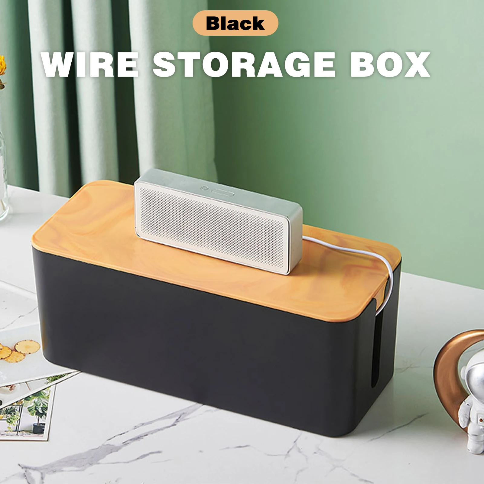 1 Pc Cable Storage Boxes Wooden Power Line Storage Case Dustproof Charger Socket Organizer Wire Case Home Cable Winder Organizer
1 Pc Cable Storage Boxes Wooden Power Line Storage Case Dustproof Charger Socket Organizer Wire Case Home Cable Winder Organizer