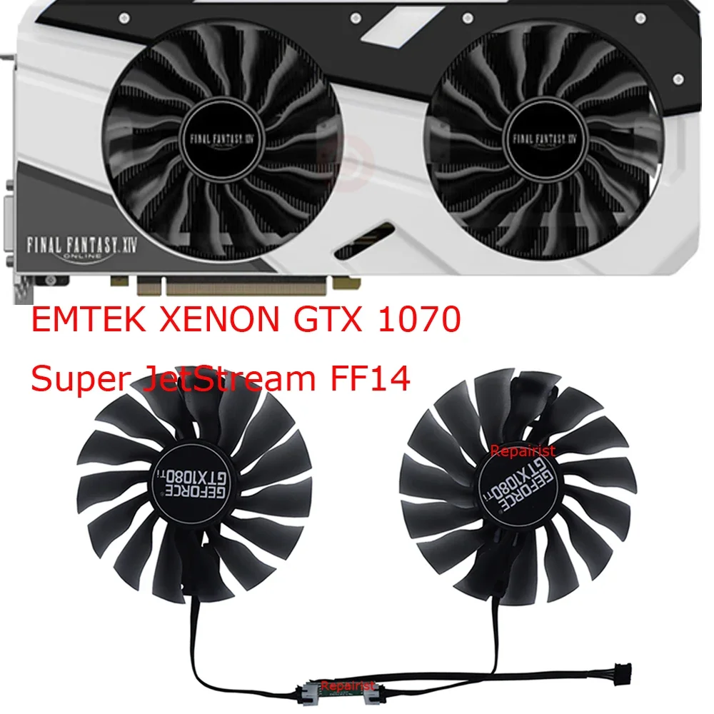 Вентилятор для видеокарты,GAA8S2U, 2 шт./комплект, для EMTEK XENON GTX 1070 Super JetStream FF14, для EMTEK XENON GTX 1080 Ti Super JetStream TONE +
Вентилятор для видеокарты,GAA8S2U, 2 шт./комплект, для EMTEK XENON GTX 1070 Super JetStream FF14, для EMTEK XENON GTX 1080 Ti Super JetStream TONE +