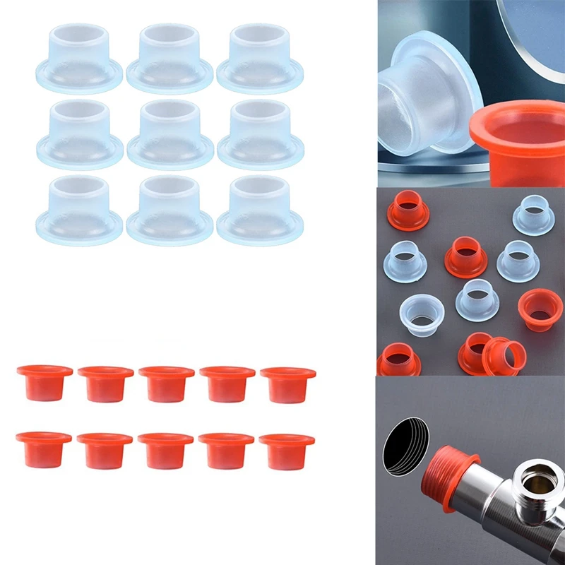 Water Outlet Quarter Plugs, Threaded Pipe Leak-Proof Sealing Buckles, Waterproof Sealing Ring Rubber Gasket(Blue)
Water Outlet Quarter Plugs, Threaded Pipe Leak-Proof Sealing Buckles, Waterproof Sealing Ring Rubber Gasket(Blue)