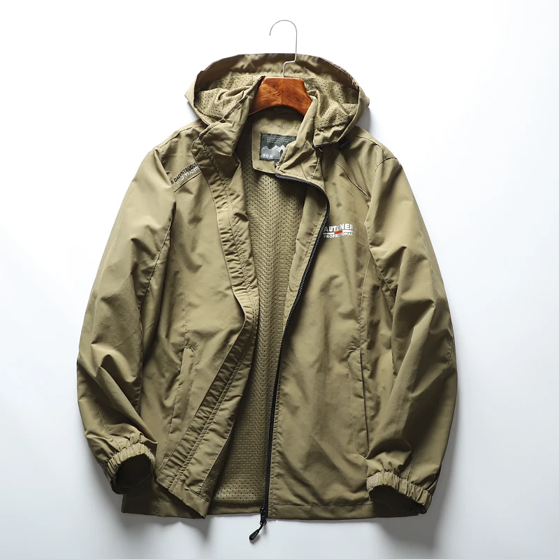 Ueteey Windproof Waterproof Men Jacket Outdoor Hiking Camping Fashion Mens Coat 2023 New Autumn Quick Drying Casual Male Blazer
Ueteey Windproof Waterproof Men Jacket Outdoor Hiking Camping Fashion Mens Coat 2023 New Autumn Quick Drying Casual Male Blazer