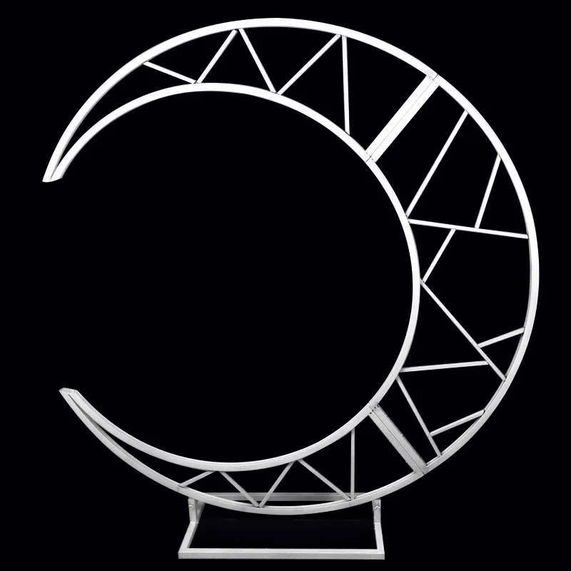 Custom Wedding Custom Decorations Arrangement Floral Moon Wrought Iron Arch Ornaments
Custom Wedding Custom Decorations Arrangement Floral Moon Wrought Iron Arch Ornaments