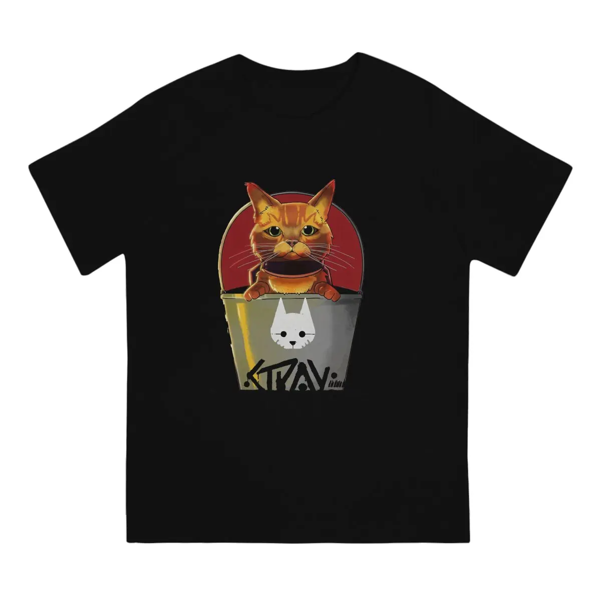 Cat in Bucket Men TShirt Stray Game Crewneck Short Sleeve 100% Cotton T Shirt Funny Top Quality Gift Idea
Cat in Bucket Men TShirt Stray Game Crewneck Short Sleeve 100% Cotton T Shirt Funny Top Quality Gift Idea