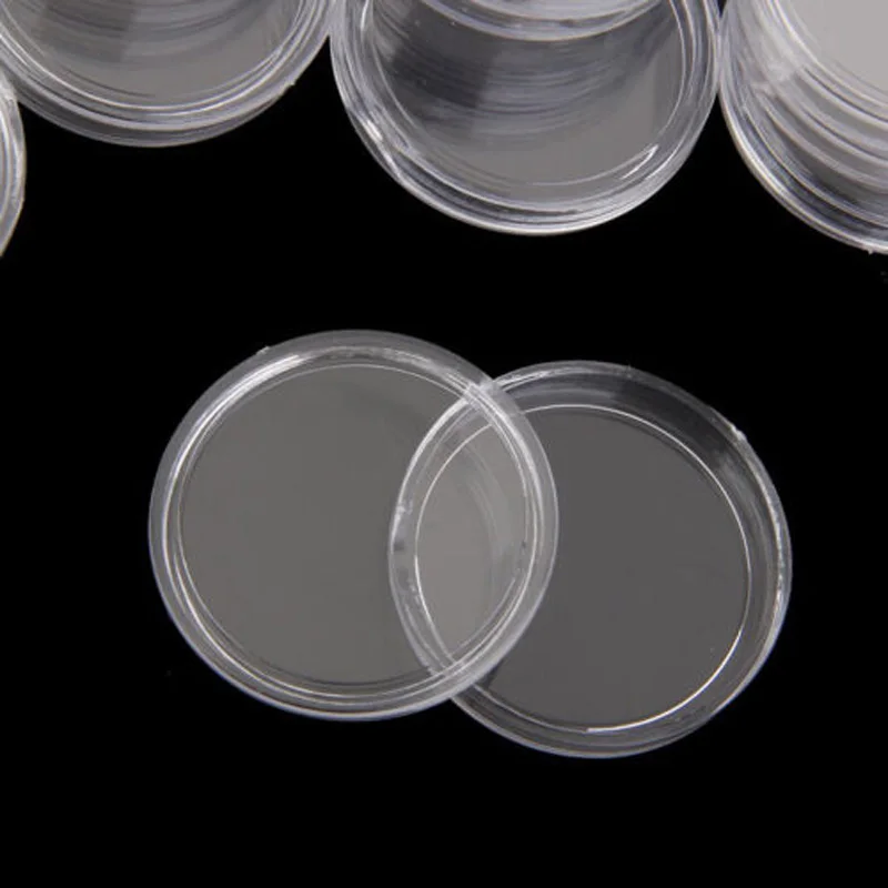 23mm Coin Capsule Box Case Use and carry Containers High transparency coating Holders Neatly trimmed edge Plastic
23mm Coin Capsule Box Case Use and carry Containers High transparency coating Holders Neatly trimmed edge Plastic
