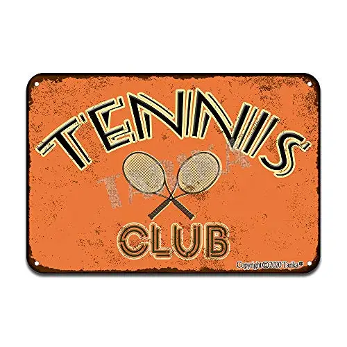 Tennis Club Iron Poster Painting Tin Sign Vintage Wall Decor for Cafe Bar Pub Home Beer Decoration Crafts
Tennis Club Iron Poster Painting Tin Sign Vintage Wall Decor for Cafe Bar Pub Home Beer Decoration Crafts