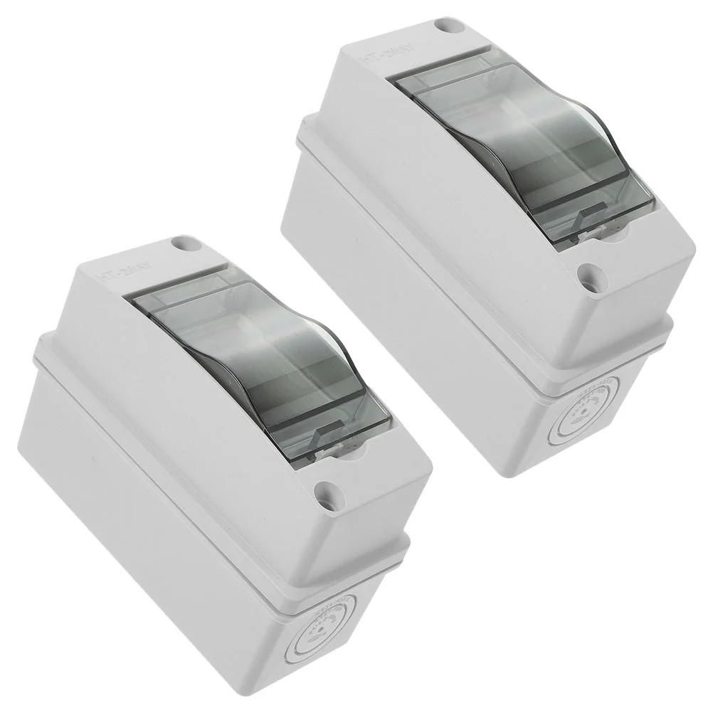 2 Pcs Way Distribution Box Easy to Clean Weatherproof Electrical Boxes Electronic Junction Case Charging Pile Abs
2 Pcs Way Distribution Box Easy to Clean Weatherproof Electrical Boxes Electronic Junction Case Charging Pile Abs