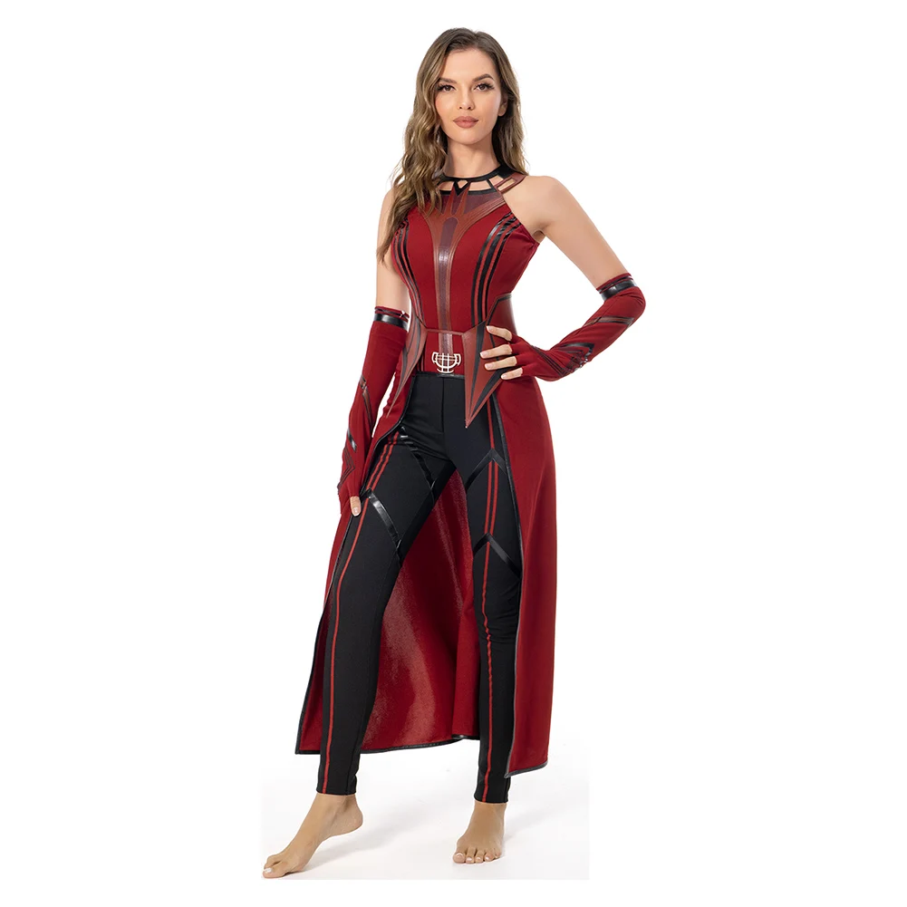 Scarlet Cos Witch Cosplay Costumes Roleplay Outfits Cloak Halloween Carnival Suit for Women
Scarlet Cos Witch Cosplay Costumes Roleplay Outfits Cloak Halloween Carnival Suit for Women