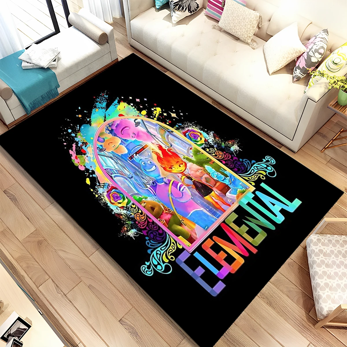 3D Elemental Cartoon Magic Carpet Rug for Home Living Room Bedroom Sofa Doormat Decor,kids Game Area Rug Non-slip Floor Mat Gift
3D Elemental Cartoon Magic Carpet Rug for Home Living Room Bedroom Sofa Doormat Decor,kids Game Area Rug Non-slip Floor Mat Gift