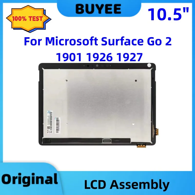 10,5 "Новинка для Microsoft Surface Go 2 1901 1926 1927, ЖК-дисплей кодирующий преобразователь сенсорного экрана в сборе, замена 2020 года
10,5 "Новинка для Microsoft Surface Go 2 1901 1926 1927, ЖК-дисплей кодирующий преобразователь сенсорного экрана в сборе, замена 2020 года