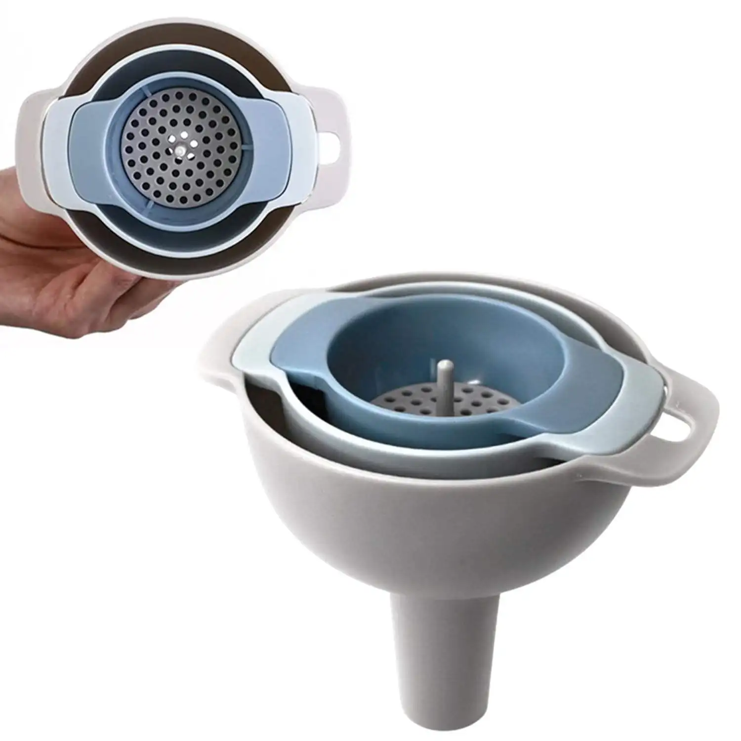 4 in 1 Funnels Set Multifunctional Plastic Oil Funnel Strainer Kitchen Tools Oil Water Spices Wine Flask Filter Funnel
4 in 1 Funnels Set Multifunctional Plastic Oil Funnel Strainer Kitchen Tools Oil Water Spices Wine Flask Filter Funnel