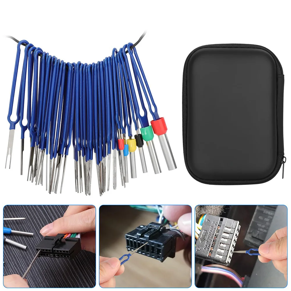 36Pcs Waterproof Bag Terminal Removal Kit Stylus Wiring Crimp Connector Pin Extractor Puller Terminal Repair Tools Connector Pin
36Pcs Waterproof Bag Terminal Removal Kit Stylus Wiring Crimp Connector Pin Extractor Puller Terminal Repair Tools Connector Pin