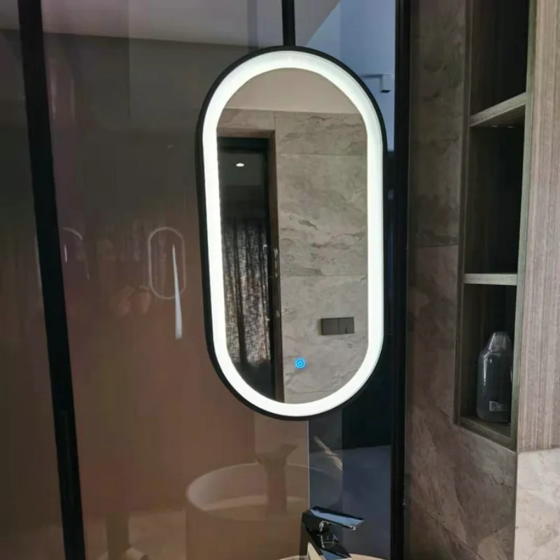 Bathroom Oval Bath Mirror Cabinet Wall Mounted Girls Cosmetic Self Haircut Bath Smart Mirror Lustro Do Makijazu Mirrors LG50JZ
Bathroom Oval Bath Mirror Cabinet Wall Mounted Girls Cosmetic Self Haircut Bath Smart Mirror Lustro Do Makijazu Mirrors LG50JZ