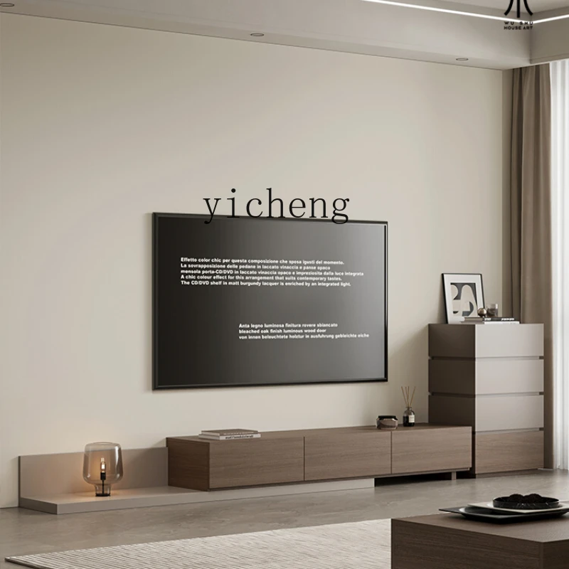 ZC Solid Wood Retractable TV Cabinet Living Room Floor Standing Storage Cabinet Modern Simple Small Apartment Walnut TV Stand
ZC Solid Wood Retractable TV Cabinet Living Room Floor Standing Storage Cabinet Modern Simple Small Apartment Walnut TV Stand