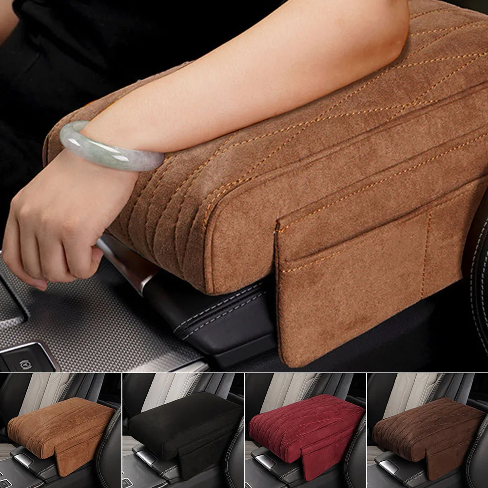 Multifunction Universal Auto Armrest Pad Suede Soft Memory Foam Center Console Armrest Cushion For BMW VW Tesla Benz Parts
Multifunction Universal Auto Armrest Pad Suede Soft Memory Foam Center Console Armrest Cushion For BMW VW Tesla Benz Parts