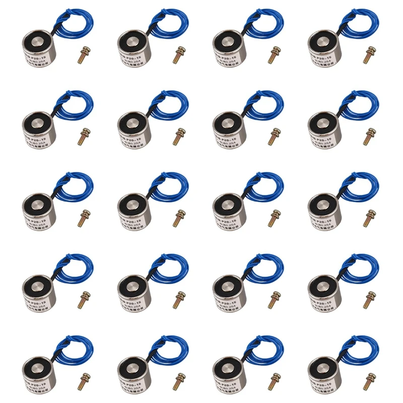 20X Sucked Electric Lifting Magnet Electromagnet 12VDC 2.5Kg 5.5LB 20X15mm
20X Sucked Electric Lifting Magnet Electromagnet 12VDC 2.5Kg 5.5LB 20X15mm