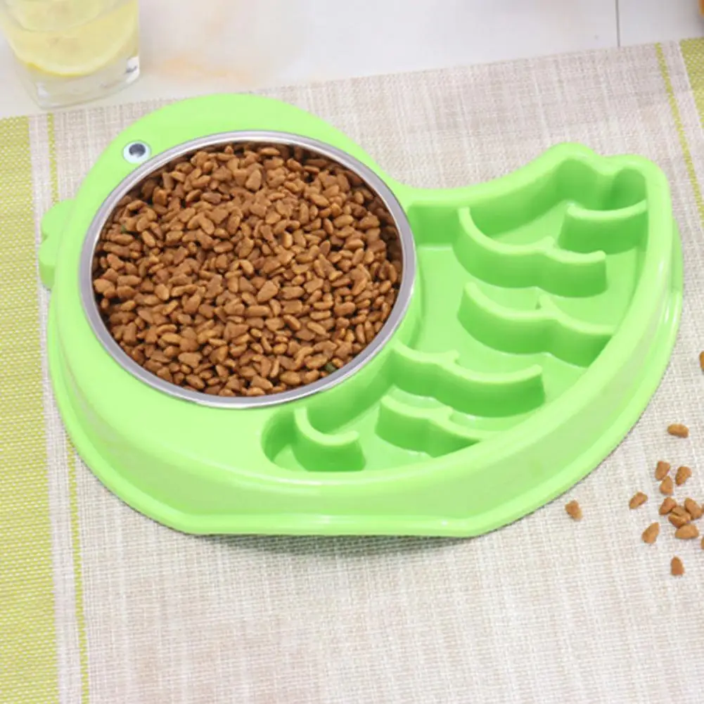 Burr-free Pet Feeding Bowl Cartoon Design Stainless Steel Plastic Dual Purpose Pet Slow Feeding Bowl for Dogs Cats for Pets
Burr-free Pet Feeding Bowl Cartoon Design Stainless Steel Plastic Dual Purpose Pet Slow Feeding Bowl for Dogs Cats for Pets