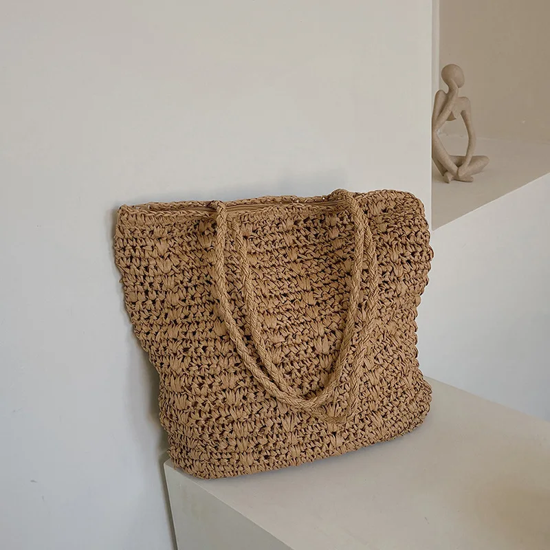 Knitted Rattan Beach Tote - Large Travel Shoulder Bag 10 Sd1d1060f1c1e4aaa9e5efb28111ce7ac3