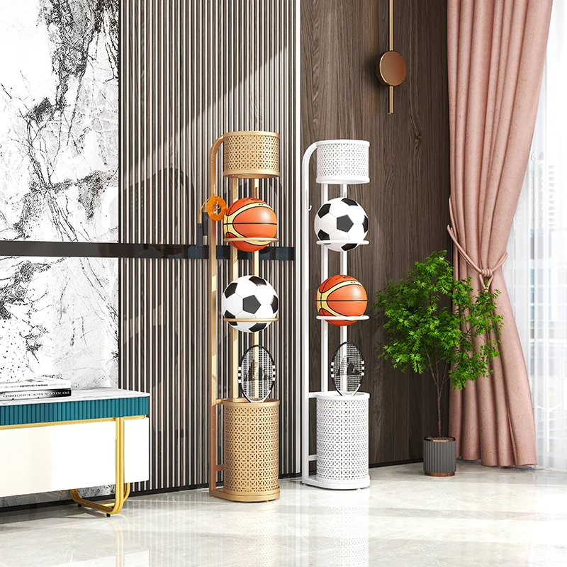 Fashionable Beautiful Simple Basketball Football Storage Frame Children's Sports Equipment Storage Rack Table Tennis Bat Shelf
Fashionable Beautiful Simple Basketball Football Storage Frame Children's Sports Equipment Storage Rack Table Tennis Bat Shelf