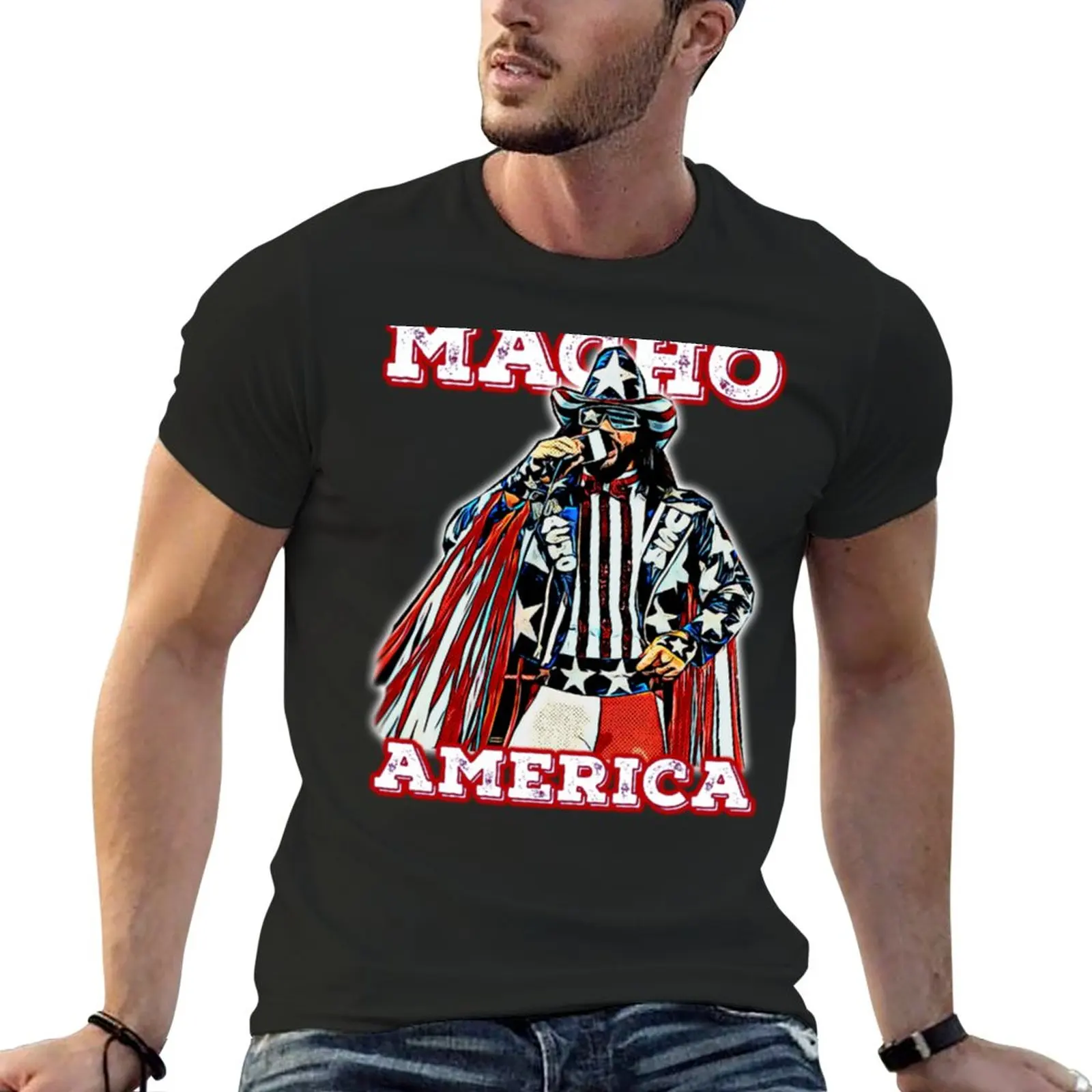 New Macho America T-Shirt quick-drying t-shirt black t shirt boys animal print shirt heavyweight t shirts black t shirts for men
New Macho America T-Shirt quick-drying t-shirt black t shirt boys animal print shirt heavyweight t shirts black t shirts for men
