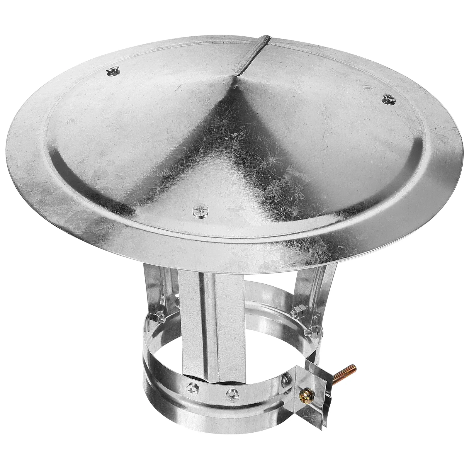 

Iron Chimney Cap Chimney Cowl Pipe Rain Cover Protector Cap Ending Roof Cowl