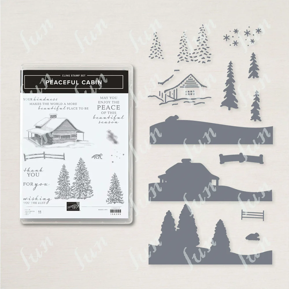 

New Stamps and Dies 2023 Arrival Moments of Calm Craft Stencils for Diy Scrapbooking Greeting Cards Embossing Folder Template
