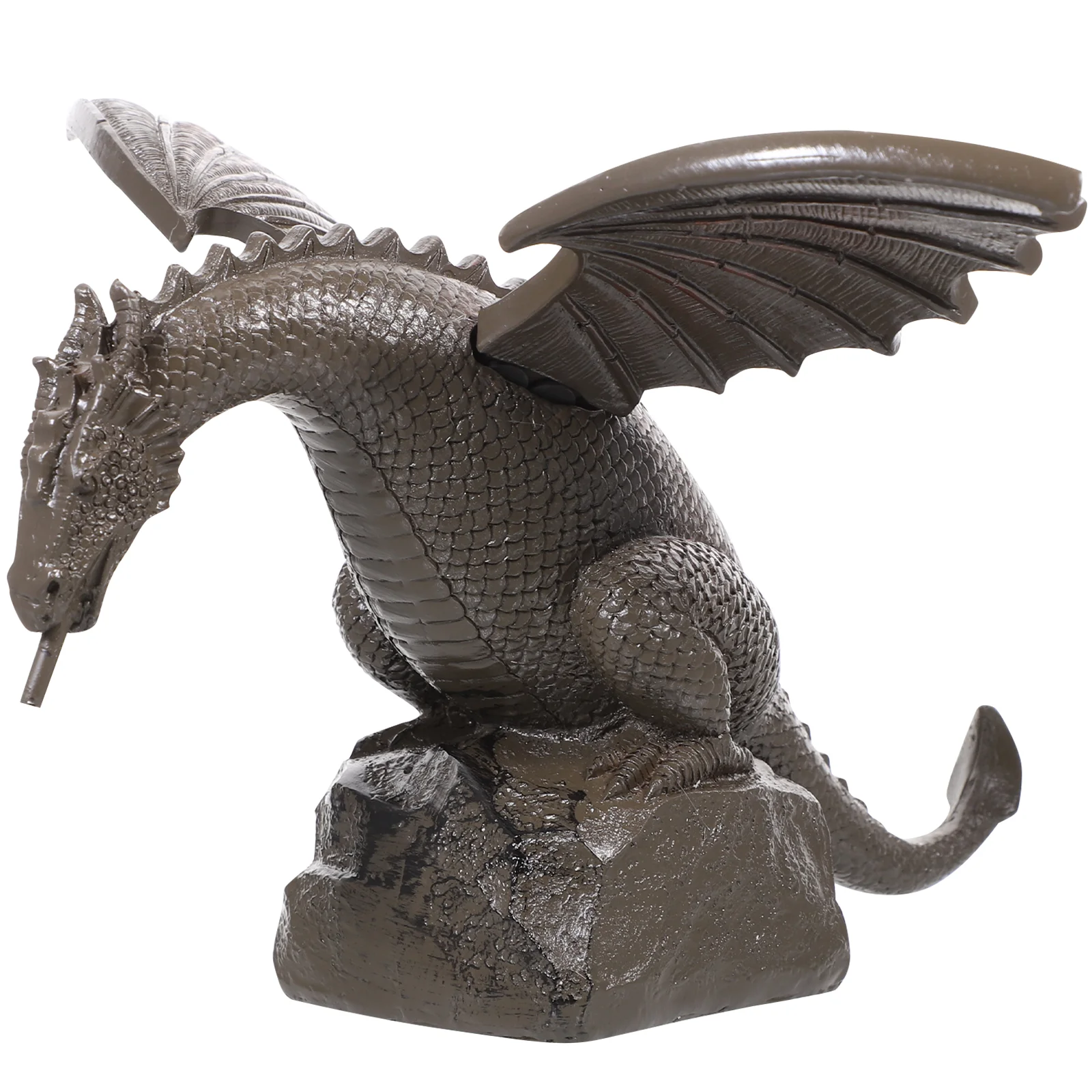 Dragon Water Fountain Statue Nozzle Pond Modeling Garden Ornament Sprayer Resin for Decor Head Replacement
Dragon Water Fountain Statue Nozzle Pond Modeling Garden Ornament Sprayer Resin for Decor Head Replacement