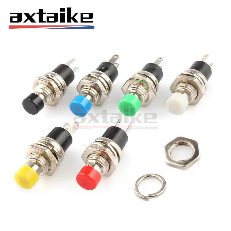 10PCS PBS-110 7MM Momentary Push Button Switch Press The Reset Lockless Switch Momentary ON OFF Push Button Micro Normally Open
10PCS PBS-110 7MM Momentary Push Button Switch Press The Reset Lockless Switch Momentary ON OFF Push Button Micro Normally Open