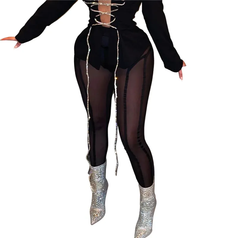 Women Sexy Mesh See Through Tight Leggings Female Plain Color Sheer Tummy Control Long Pants Summer Slim Bottoming Trousers
Women Sexy Mesh See Through Tight Leggings Female Plain Color Sheer Tummy Control Long Pants Summer Slim Bottoming Trousers