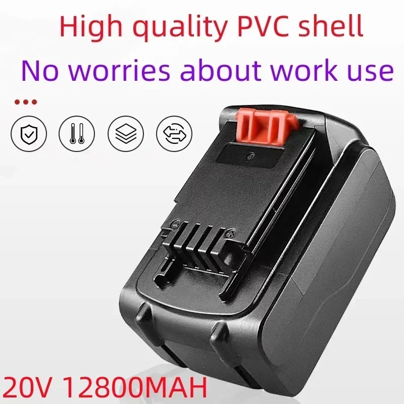 Batterie 100% Li-ion Rechargeable 20V 12.8Ah pour remplacement d'outils électriques BLACK & DECKER LB20 LBX20 LBXR20
Batterie 100% Li-ion Rechargeable 20V 12.8Ah pour remplacement d'outils électriques BLACK & DECKER LB20 LBX20 LBXR20