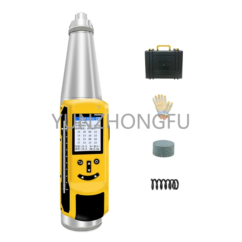 Concrete Nondestructive Instrument HD-225D Digital Rebound Hammer Portable Concrete Strength Tester Resiliometer Test Equipment
Concrete Nondestructive Instrument HD-225D Digital Rebound Hammer Portable Concrete Strength Tester Resiliometer Test Equipment