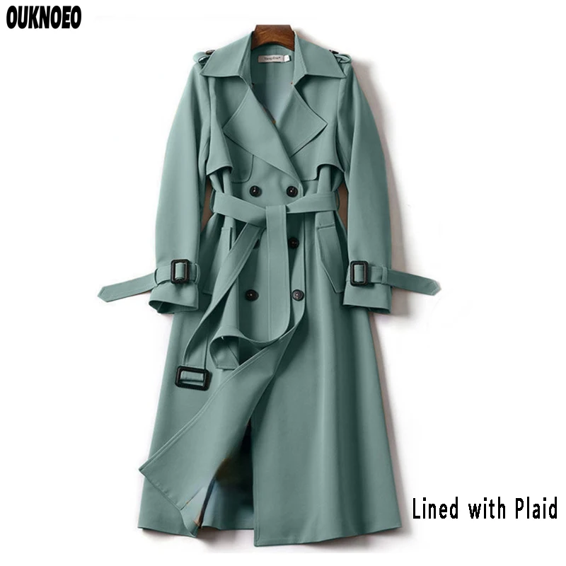Spring Women Plaid Lined Long Windbreaker Thin Elegant Fashion Korean Casual Autumn Loose Jacket Raincoat 2023 Women Trench Coat
Spring Women Plaid Lined Long Windbreaker Thin Elegant Fashion Korean Casual Autumn Loose Jacket Raincoat 2023 Women Trench Coat