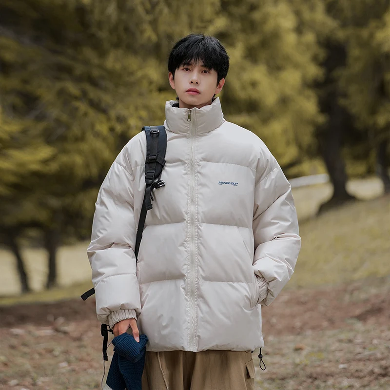 

LAPPSTER-Youth Winter Puffer Jacket Men Parkas Windbreaker Korean Fashions Casual Jackets Coats Oversized Harajuku Bubble Coat