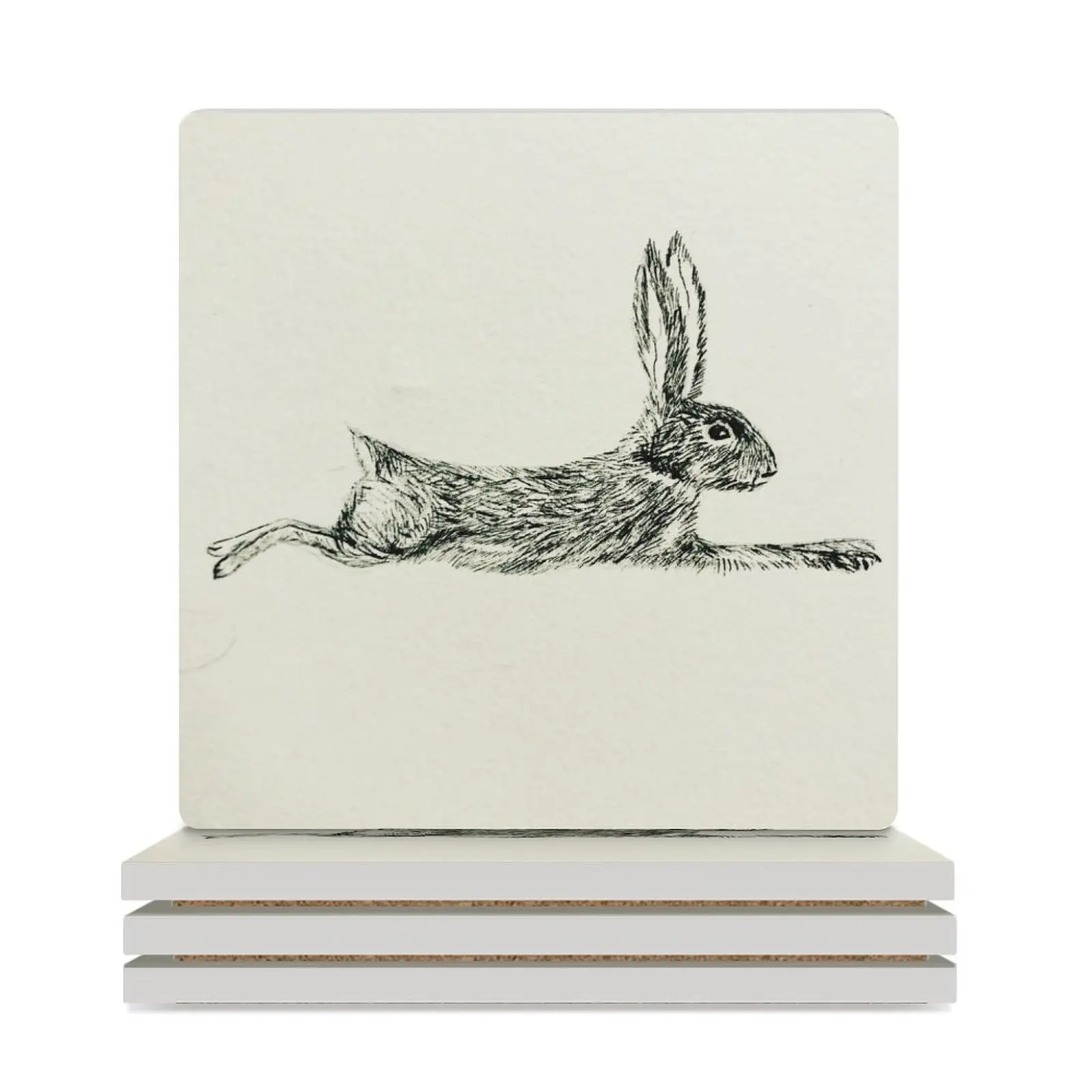 Running Hare Ceramic Coasters (Square) bulk mat for dishes for drinks set Coasters
Running Hare Ceramic Coasters (Square) bulk mat for dishes for drinks set Coasters