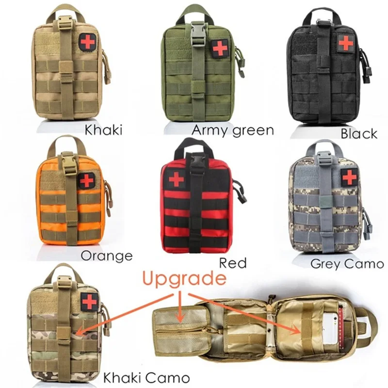 First Aid Kits Medical Bag Emergency Outdoor Army Hunting Car Emergency Camping Survival Tool Military EDC Pouch Earthquake Bag
First Aid Kits Medical Bag Emergency Outdoor Army Hunting Car Emergency Camping Survival Tool Military EDC Pouch Earthquake Bag
