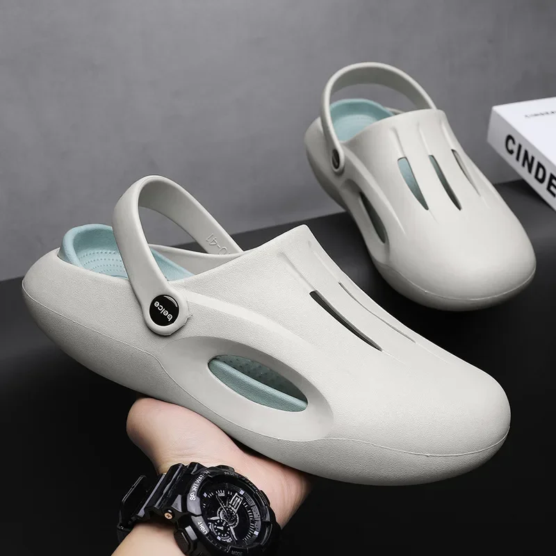 Men's slippers summer outside wear soft bottoming Baotou Croc sports leisure beach shoes sandals sandals couples style
Men's slippers summer outside wear soft bottoming Baotou Croc sports leisure beach shoes sandals sandals couples style
