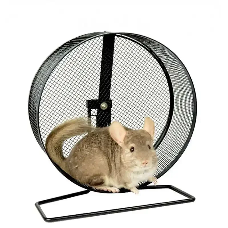 

Silent Pet Running Wheel Ideal for Dragon Cats Hedgehogs Squirrels Ensures Active Play without Noise Safe and Durable Promotes
