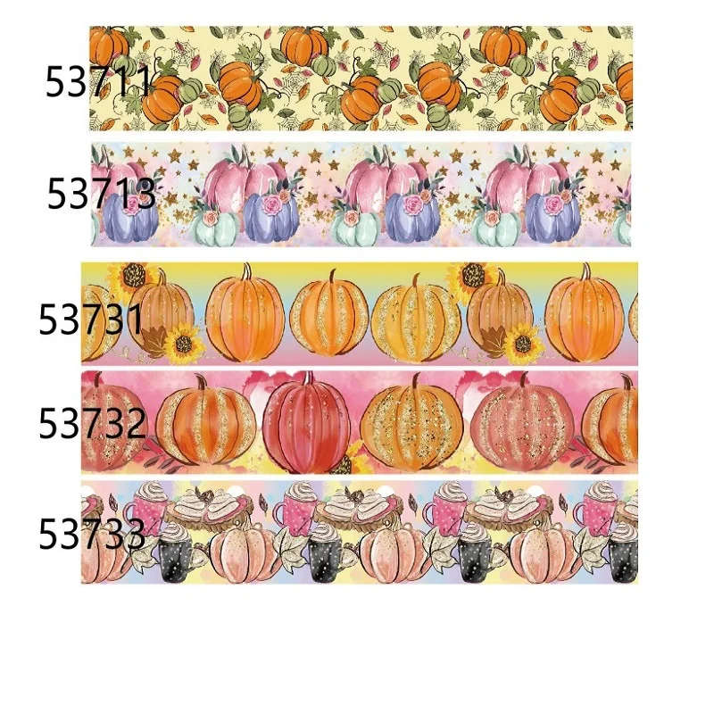 10yards Pumpkin Ribbons Thanksgiving Day Grosgrain Ribbon for Crafts Materials DIY Sewing Accessories
10yards Pumpkin Ribbons Thanksgiving Day Grosgrain Ribbon for Crafts Materials DIY Sewing Accessories