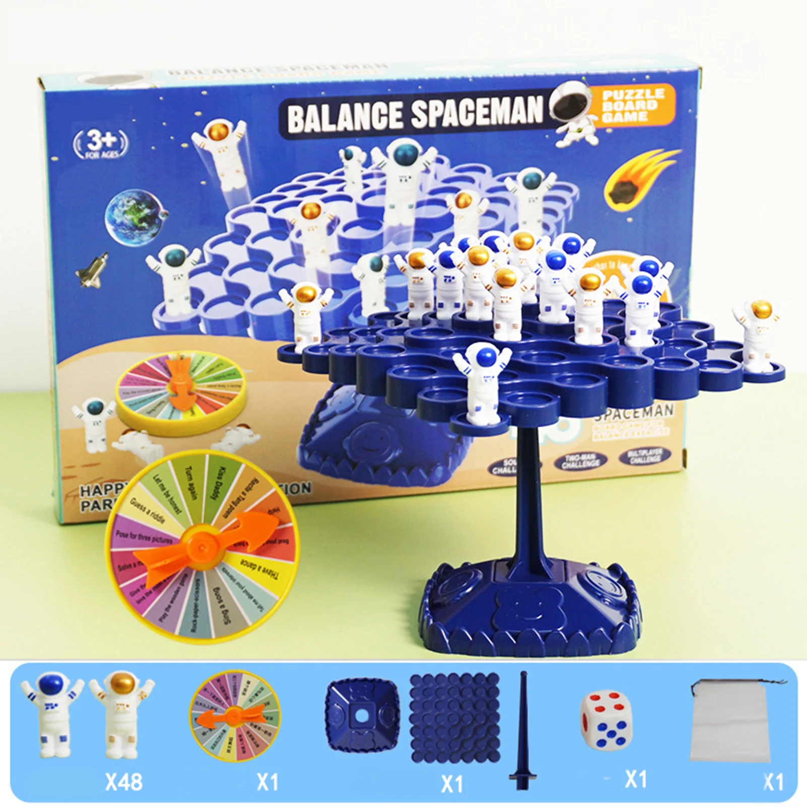 Balanced Tree Board Game Seesaw Toys Fine Motor Skills Preschool Tabletop Balance Game Set for 3 4 5 6+ Year Old Children's Toys
Balanced Tree Board Game Seesaw Toys Fine Motor Skills Preschool Tabletop Balance Game Set for 3 4 5 6+ Year Old Children's Toys