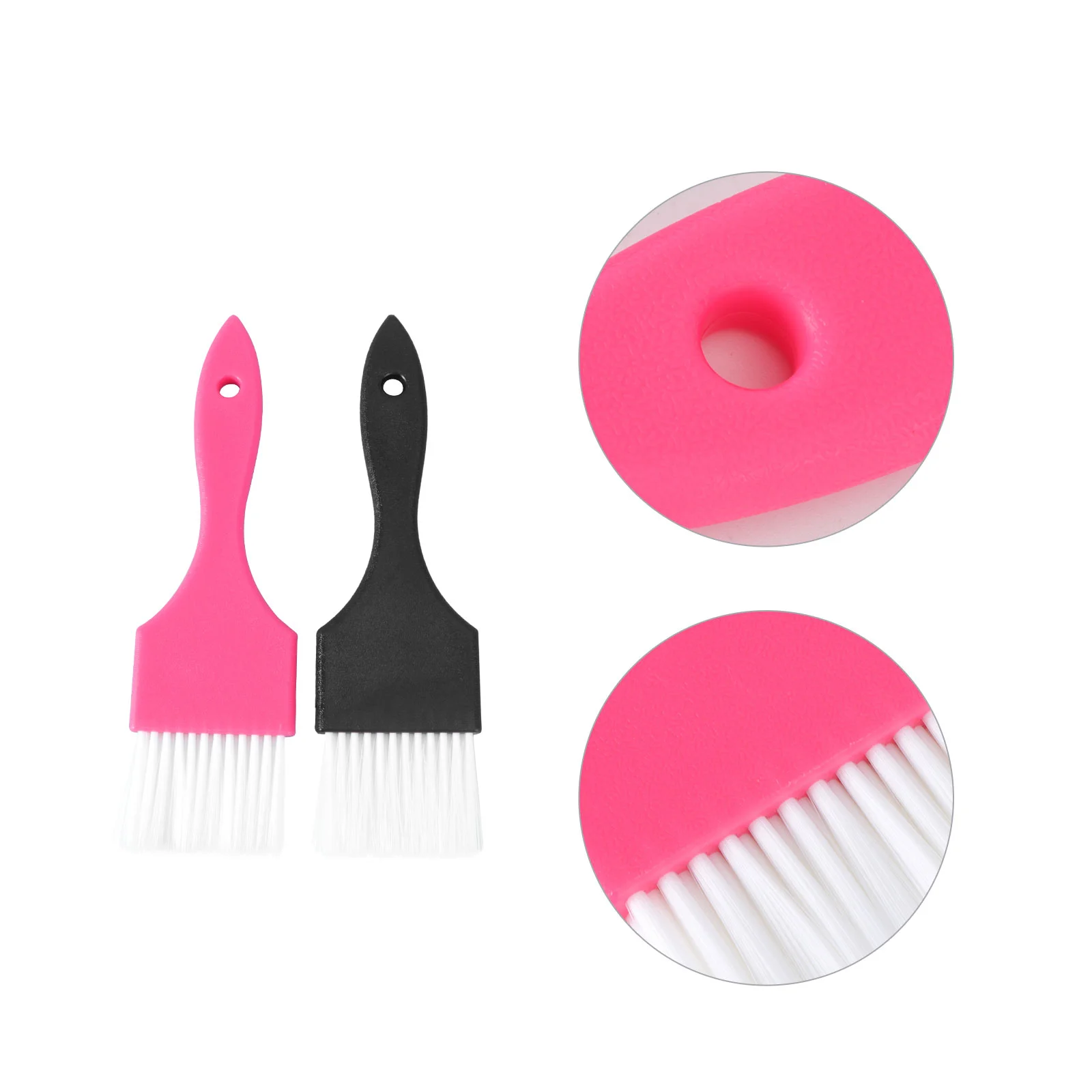 

Hair Coloring Brushes Dye Cream Brushes Dye Hair Brushes Combs Hairdressing Tools for Home Barber Shop （logo, with/without