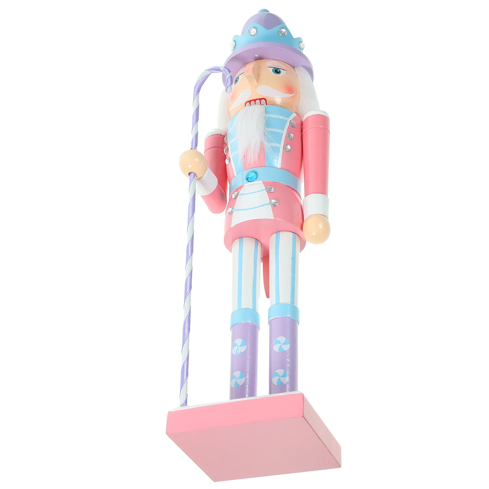 Christmas Nutcracker Figurine Table Decoration Xmas Nutcracker Puppet Nutcracker Solider Model Wood Ornament 38x8.5x7.5cm
Christmas Nutcracker Figurine Table Decoration Xmas Nutcracker Puppet Nutcracker Solider Model Wood Ornament 38x8.5x7.5cm