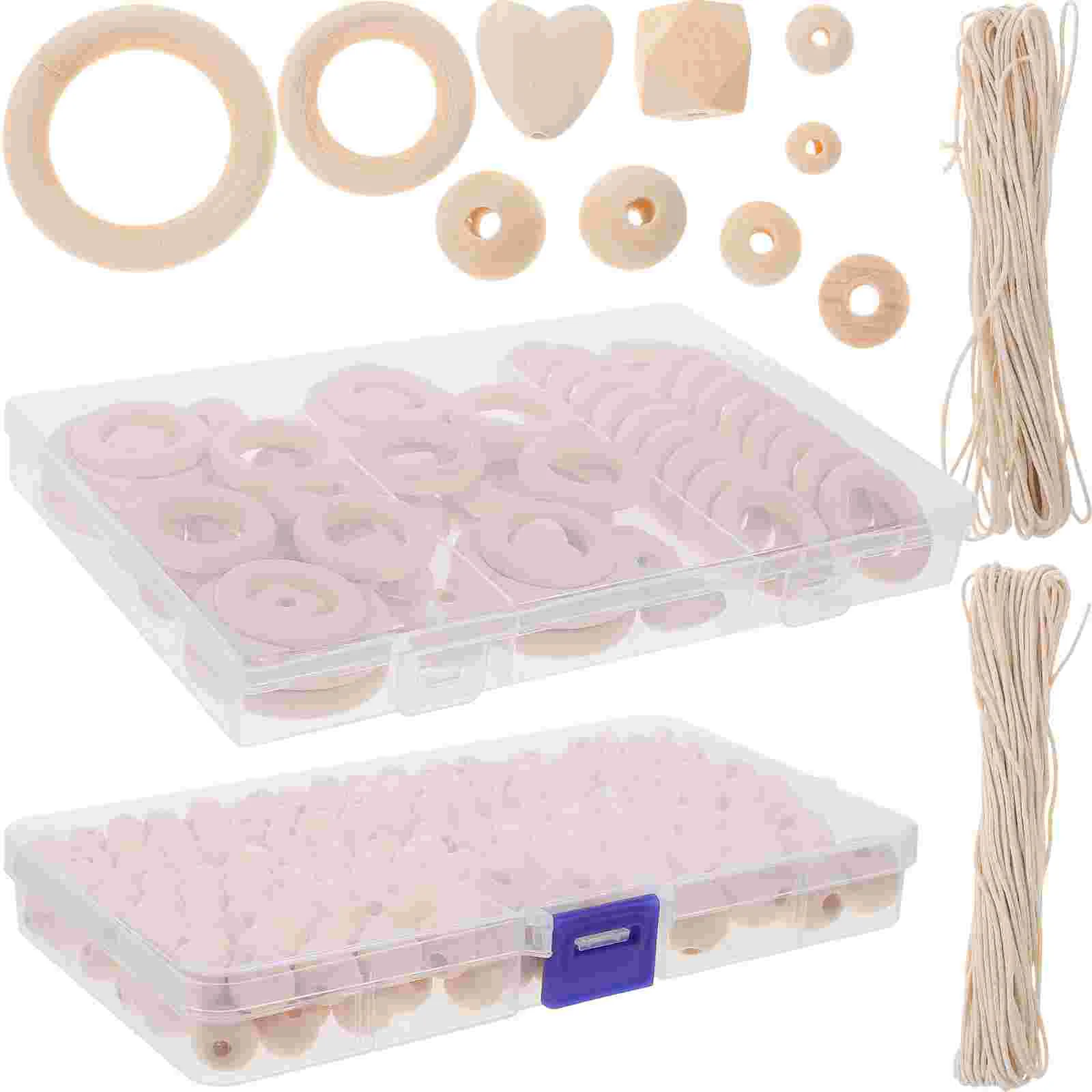 1 Set of Diy Spacer Beads Charms Craft Loose Beads Wooden Spacer Beads for Jewelry Making
1 Set of Diy Spacer Beads Charms Craft Loose Beads Wooden Spacer Beads for Jewelry Making