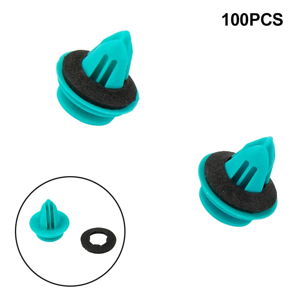 100 Sets Car Retaining Door Panel Clips Bumper Clamps Interior Fender Screw Rivets With Sponge Pads Auto Interior Accessories
100 Sets Car Retaining Door Panel Clips Bumper Clamps Interior Fender Screw Rivets With Sponge Pads Auto Interior Accessories