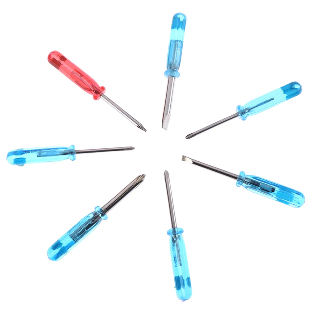 

Cross Screwdrivers Mini Screwdrivers Repair For Small Items Slotted Small Star 45# Steel 45mm / 1.77Inch 7Pcs/Set Cross