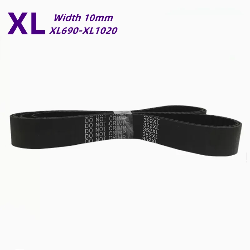 XL Black Rubber Timing Belt 690/700/720/730/736/770/828/850/860/884/900/926/950/1020XL Width 10mm Rubber Synchronous Belt
XL Black Rubber Timing Belt 690/700/720/730/736/770/828/850/860/884/900/926/950/1020XL Width 10mm Rubber Synchronous Belt
